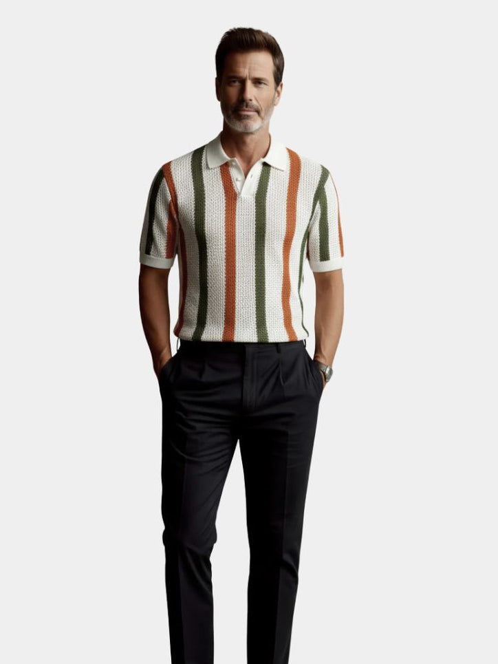 Heritage Knit Resort Polo - Cross & Crown