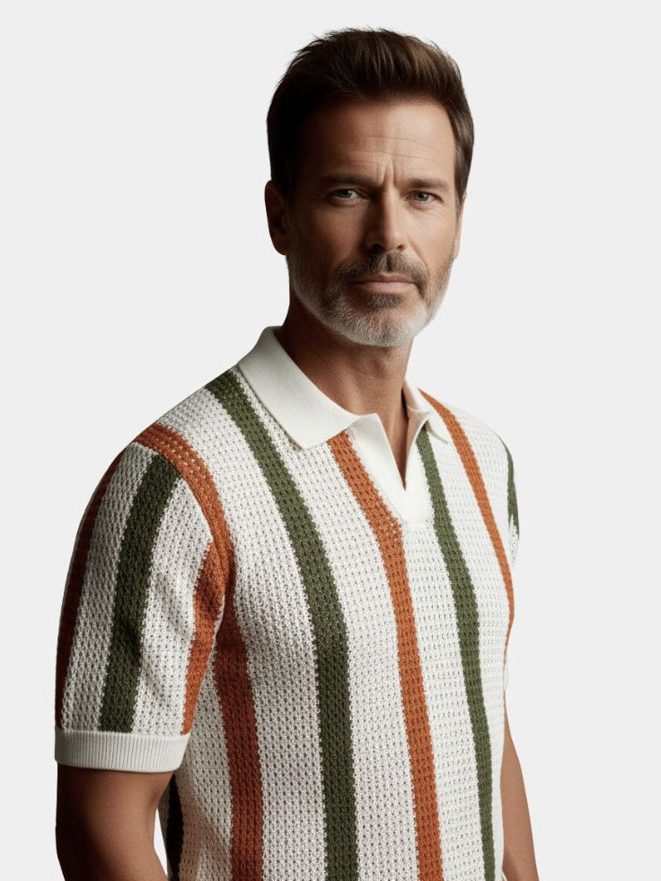Heritage Knit Resort Polo - Cross & Crown
