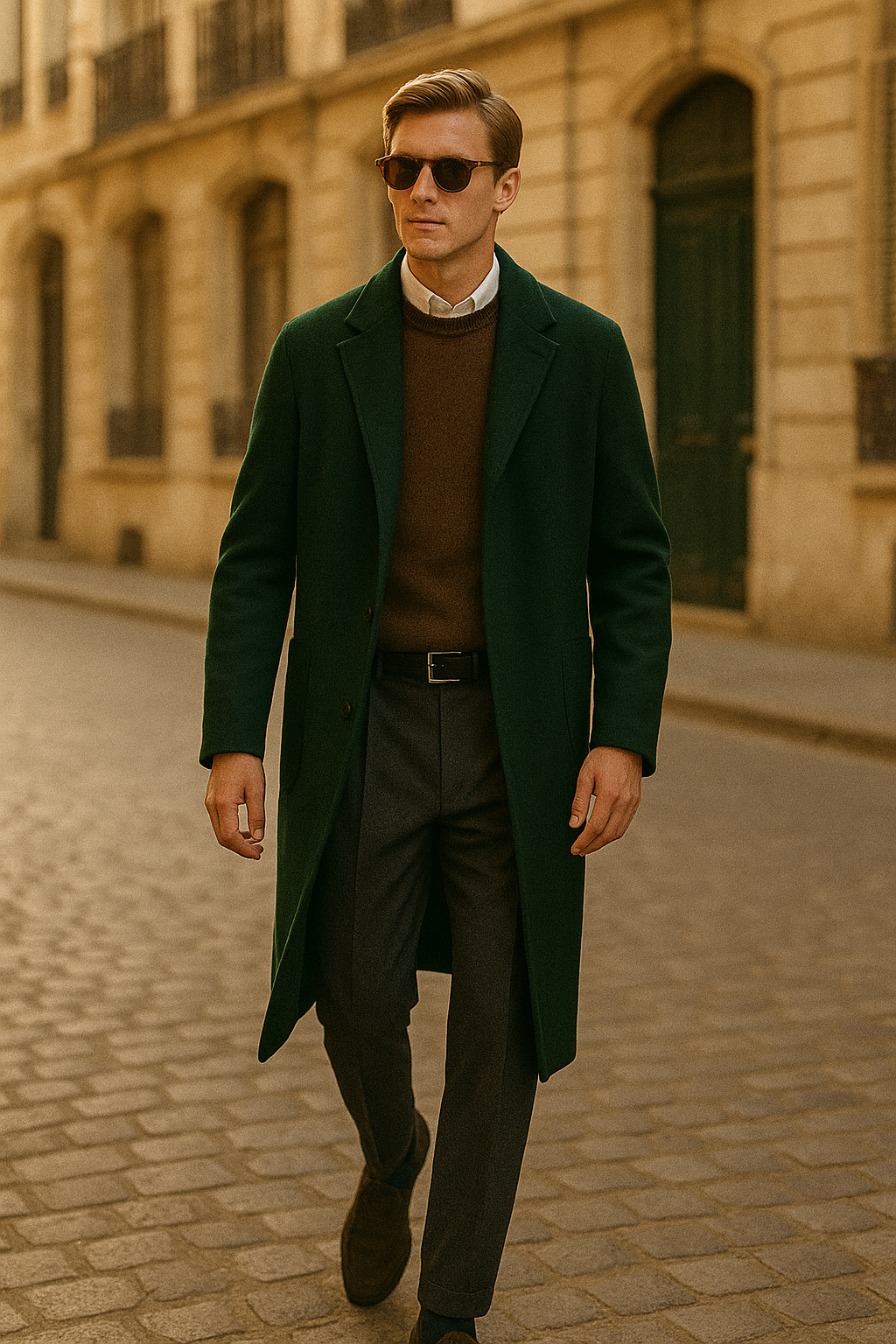 Ashbourner Wool Overcoat