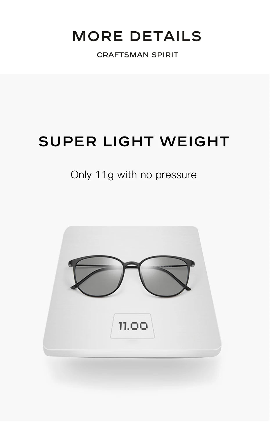 CAPONI Oval Men's Sunglasses Photochromic Polarized Sun Glasses For Men Protect UV Ray Super Light Driving Black Glasses BS520