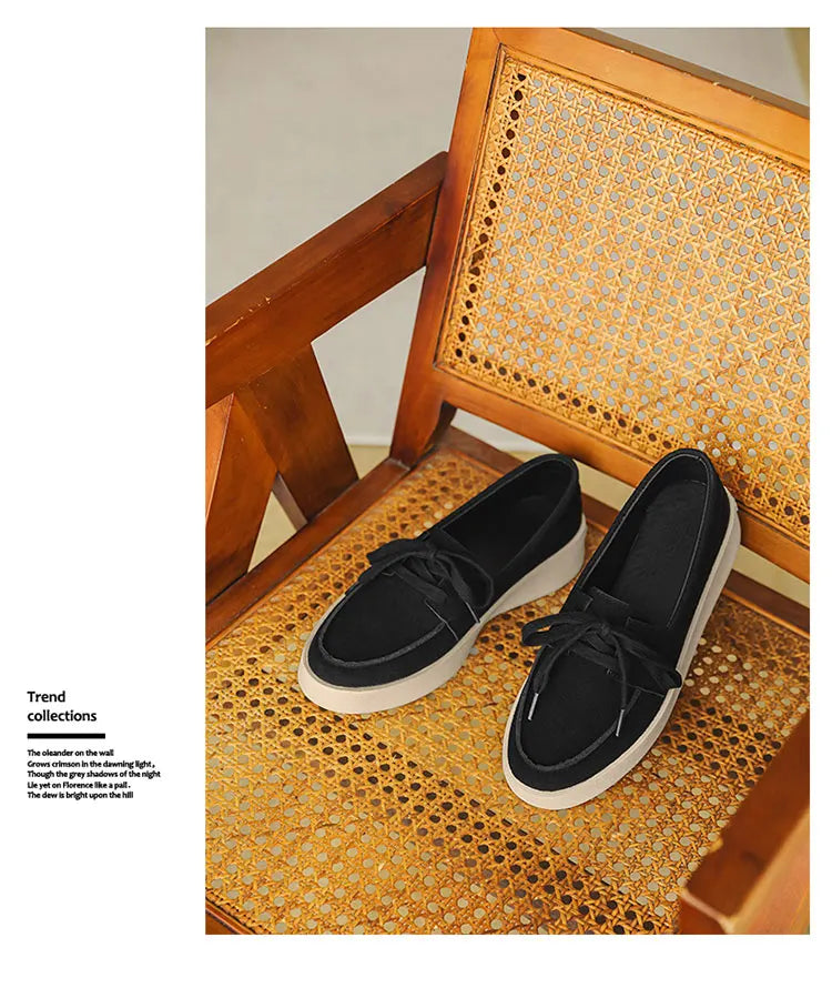 High Quality Men's Loafers Soft Suede Slip-on Shoes Man Flats Lightweight Comfortable Driving Shoes For Man Summer Casual Shoes