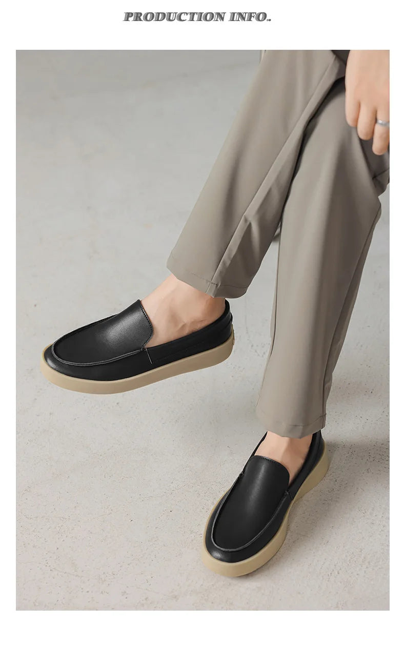 High Quality Men's Loafers Soft Suede Slip-on Shoes Man Flats Lightweight Comfortable Driving Shoes For Man Summer Casual Shoes