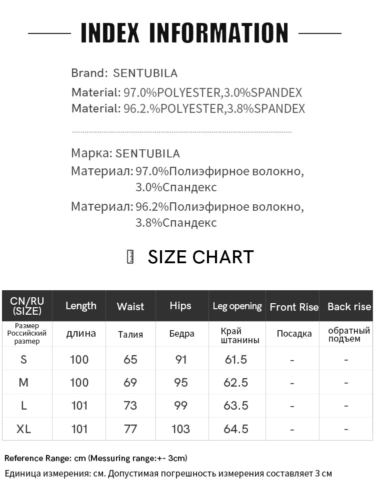 SENTUBILA Women's Tailored Trousers Formal Solid High-waist Folds Twill Workwear Pockets Full-length Pants 2025 Spring 151K57704