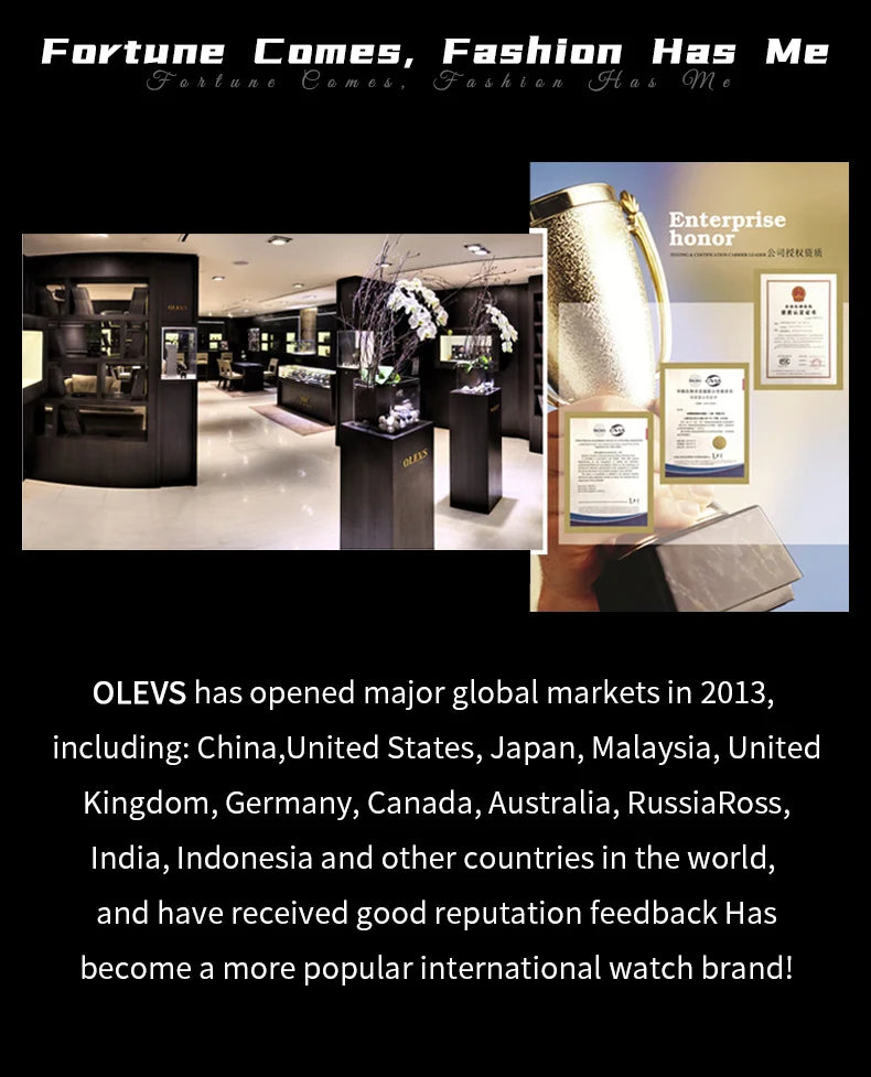 OLEVS 2942 Luxury Chronograph Quartz Watch For Men 44mm Big Dial Moon Phase Hand Clock Date Waterproof Original Fashion Watches