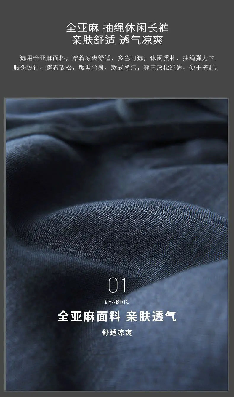 Navy Blue Linen Blazer Men Summer Casual Suit Single Jacket For Men Black Blazer Men 2023 New Casual Spring And Autumn Business