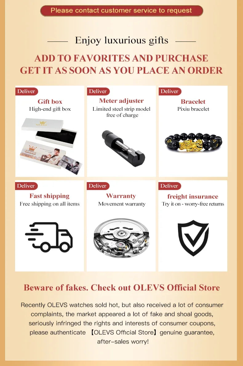 OLEVS 3641 Elegant Waterproof Ladies Quartz Watch Luminous Stainless Steel Starry Dial with Gift Box - Women's Fashion Accessory