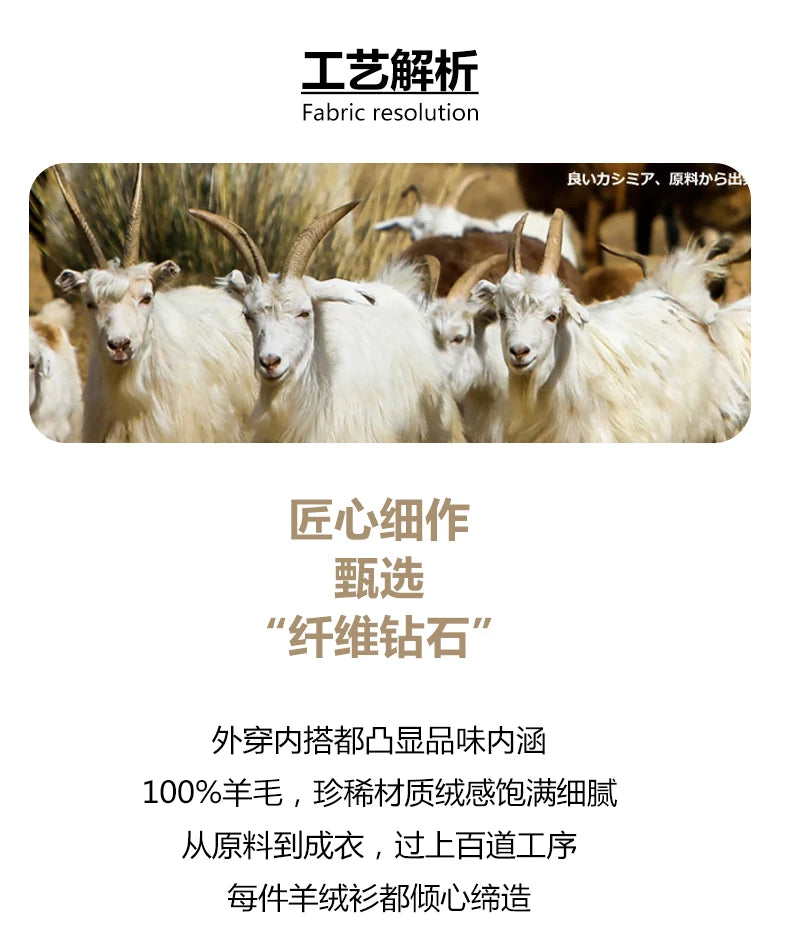 Autumn and winter round neck 100% wool sweater men's sweater with knitted warm base sweater, high-end top