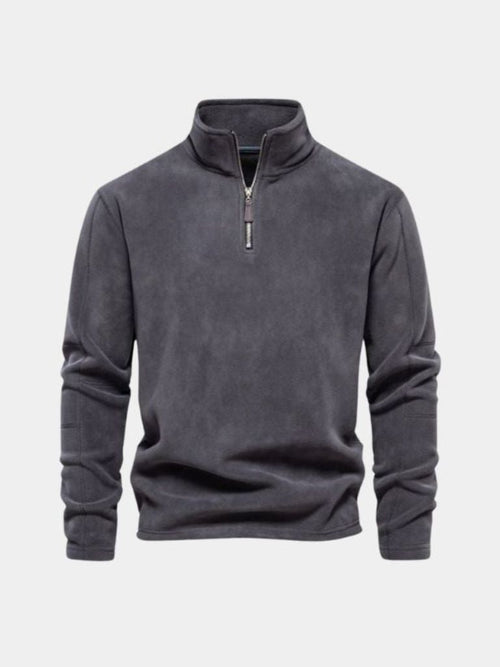 Alpine Quarter-Zip Sweater - Cross & Crown