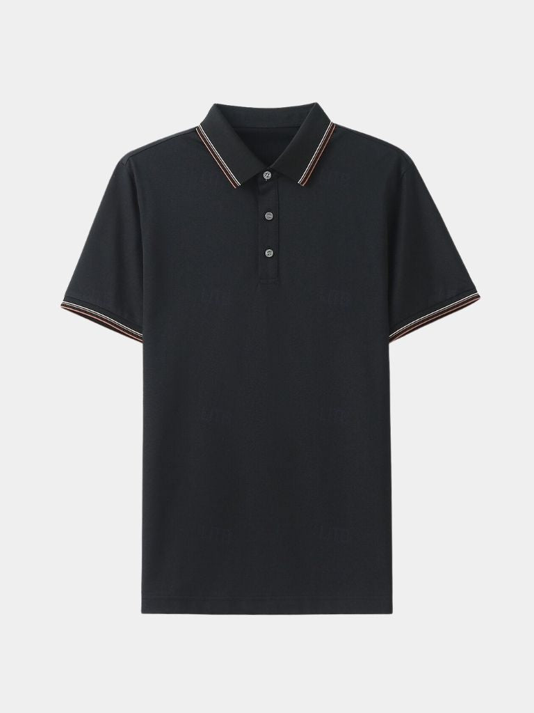 Azure Classic Polo – Cross & Crown