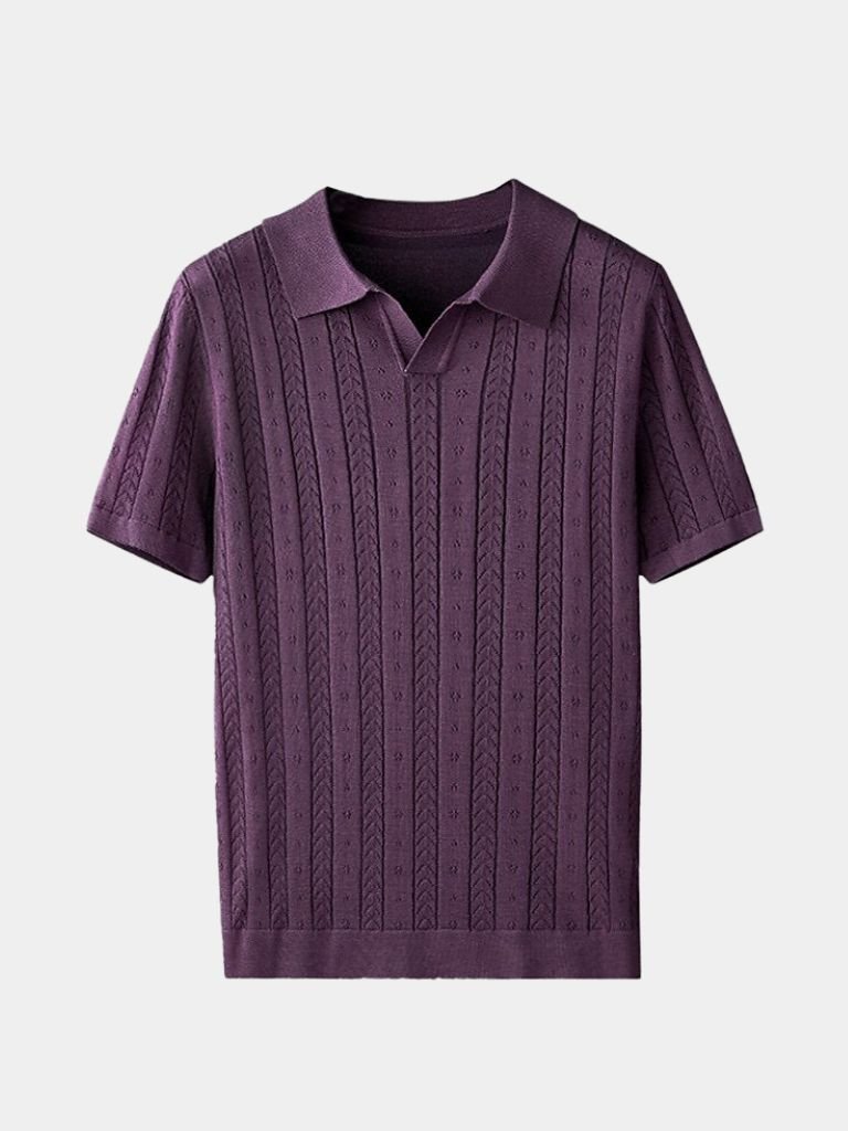 Classic Fit Business Polo Shirt - Cross & Crown