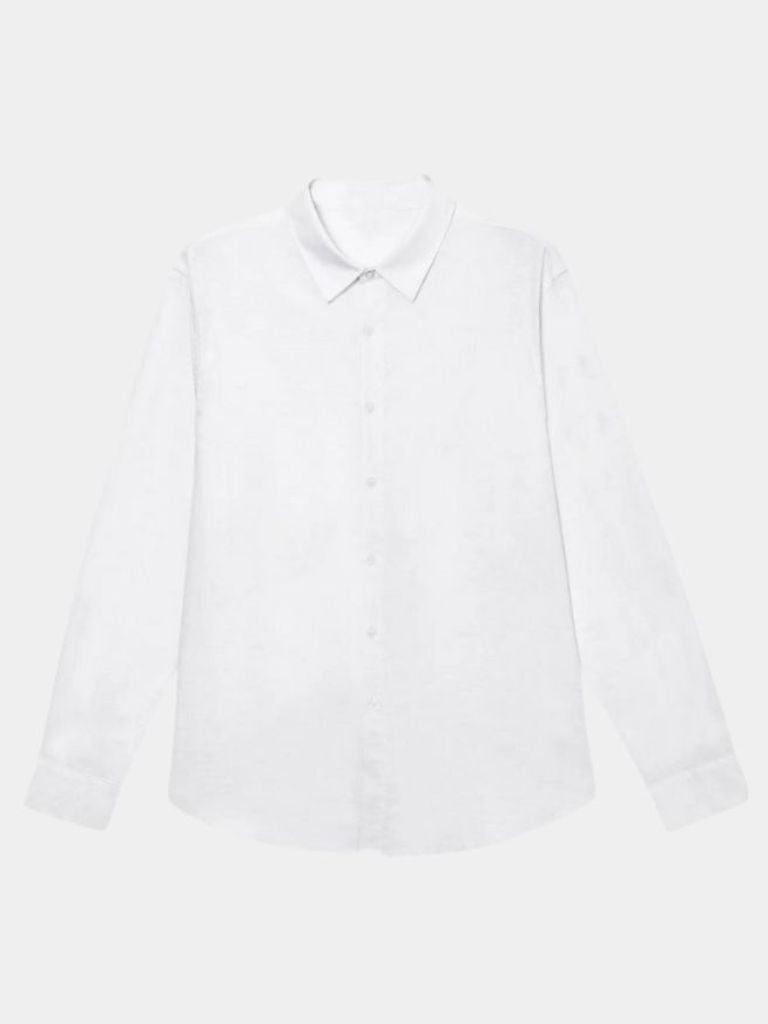 Essential Linen Casual Shirt - Cross & Crown