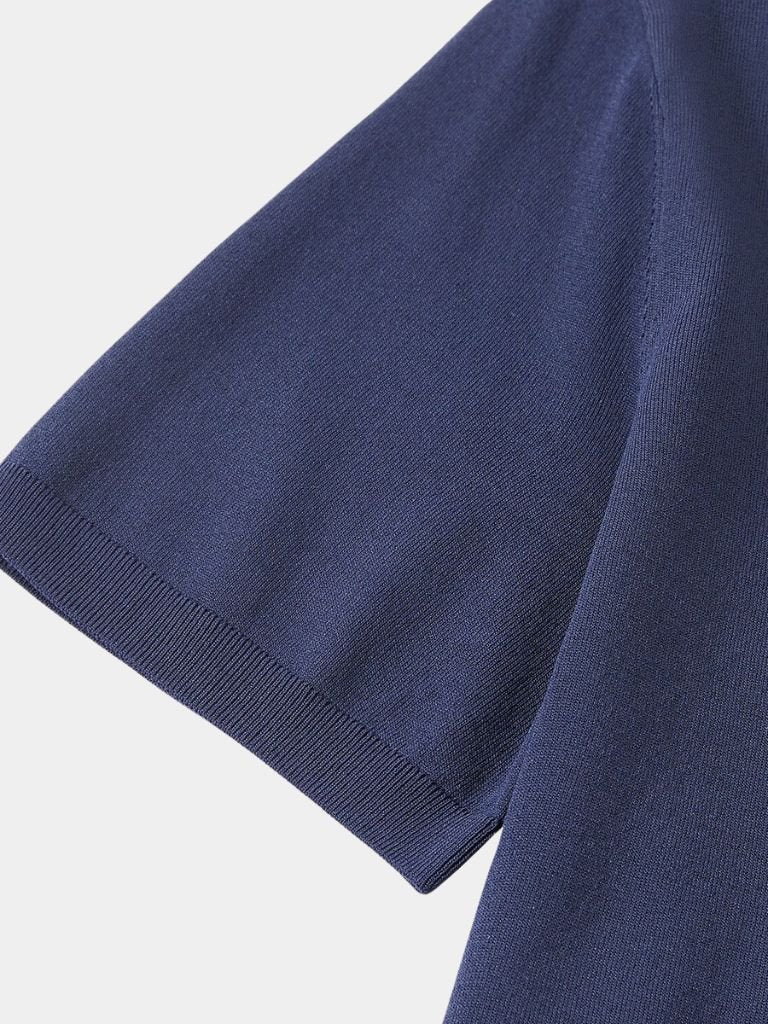 Navy Class Polo – Cross & Crown