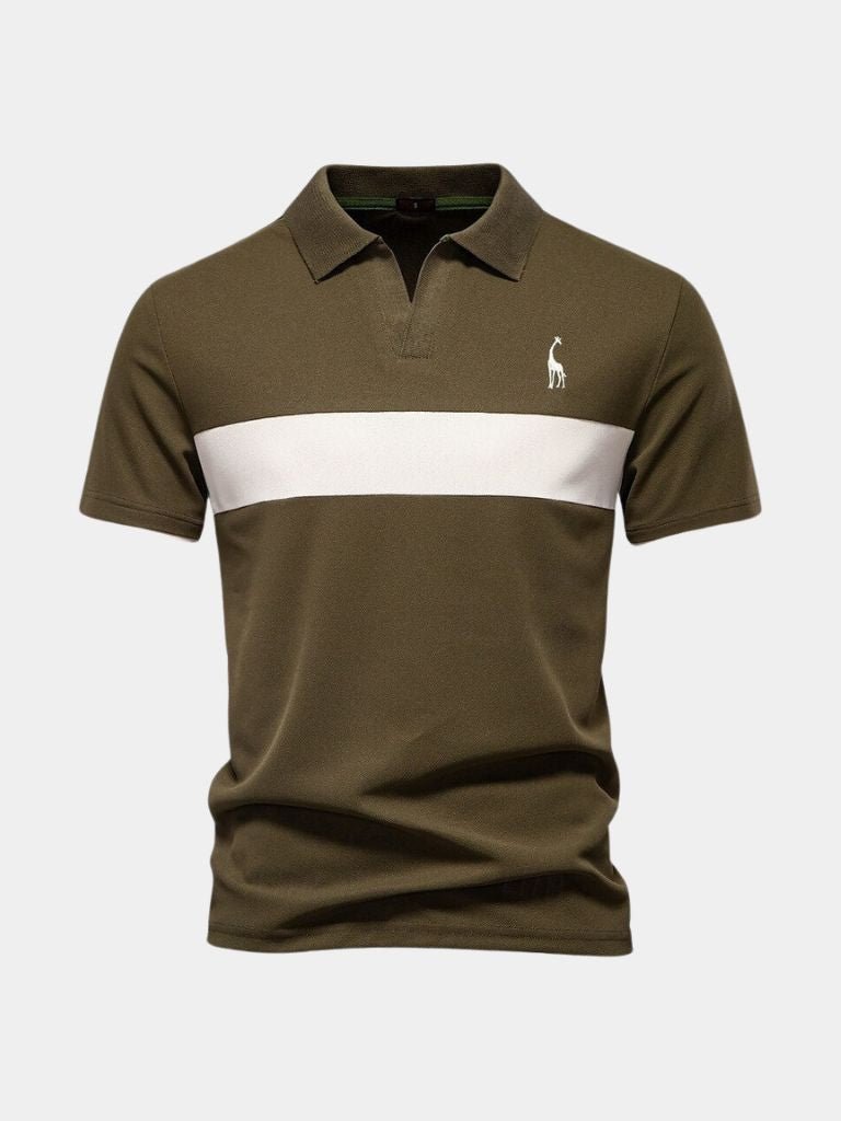 Savanna Stripe Polo – Cross & Crown