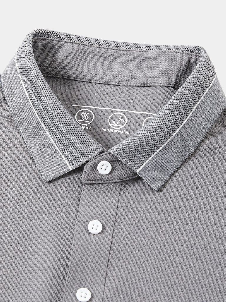 Steel Grey Polo – Cross & Crown