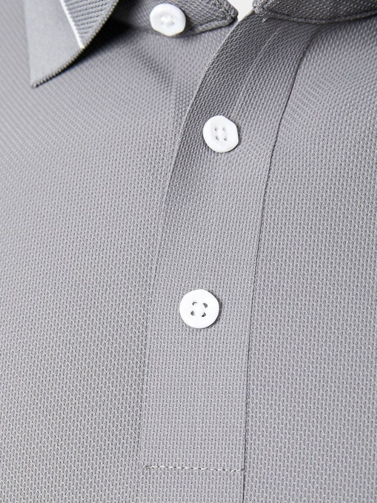 Steel Grey Polo – Cross & Crown