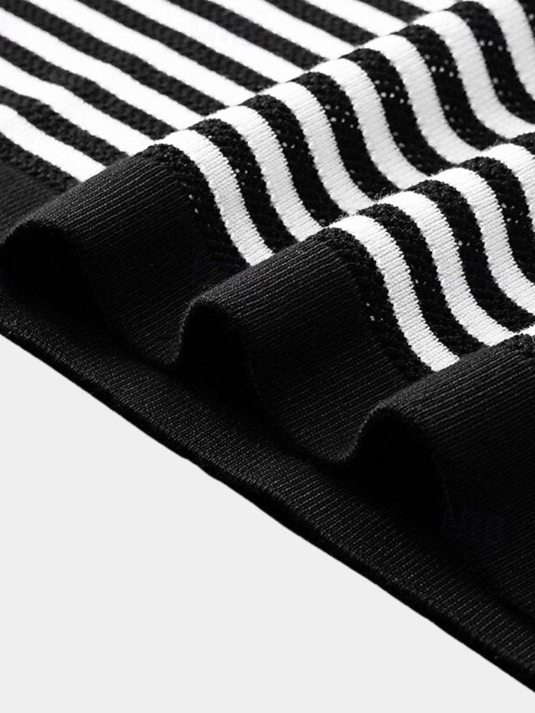 Stripe Class Polo - Cross & Crown